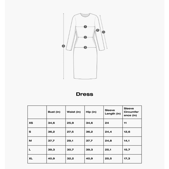 NWT Nocturne Black Long Sleeve Mini Dress Size Small - Picture 5 of 11